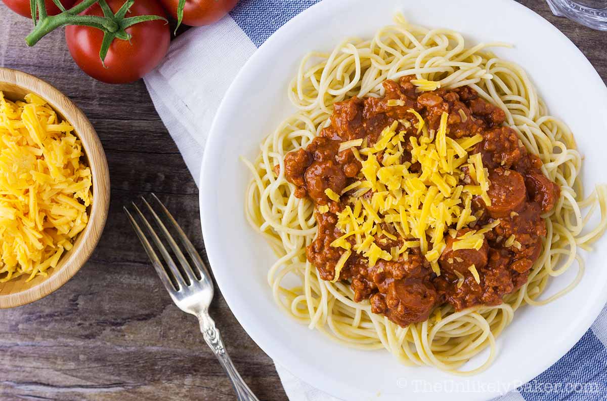 Filipino Style Spaghetti – Sweet and Salty!