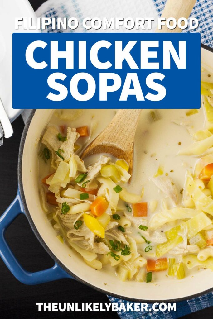 Chicken Sopas Recipe - Filipino Comfort Food