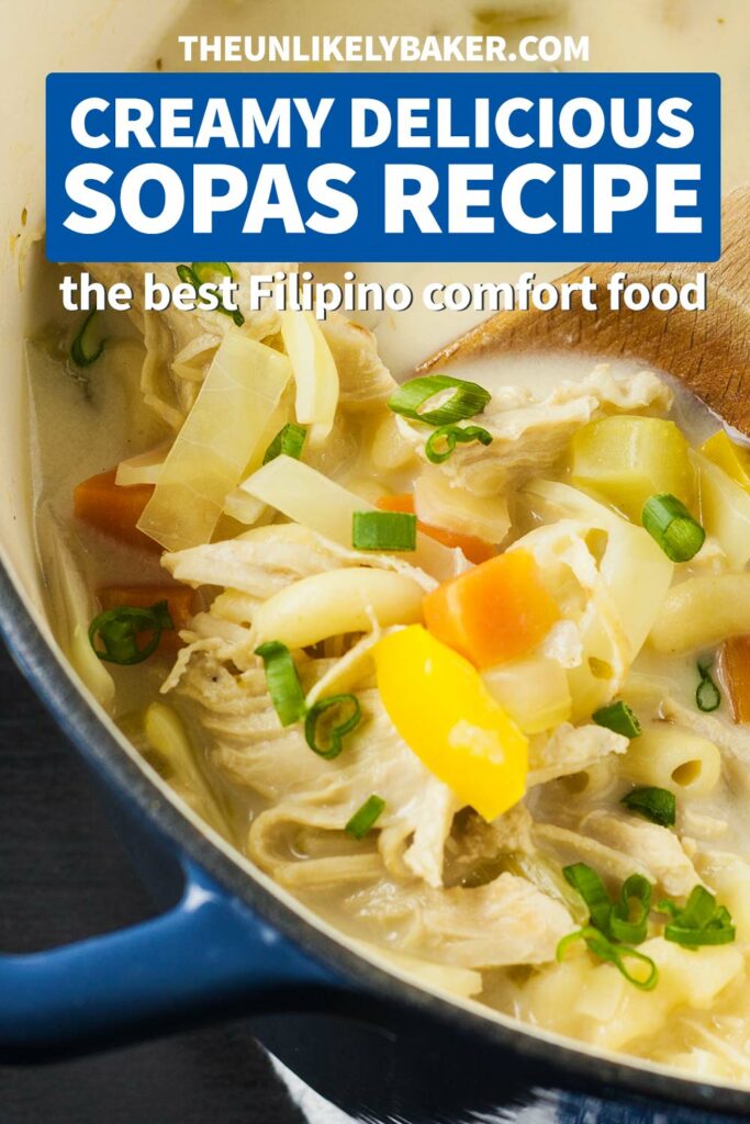 Filipino Sopas Recipe - Creamy and Delicious