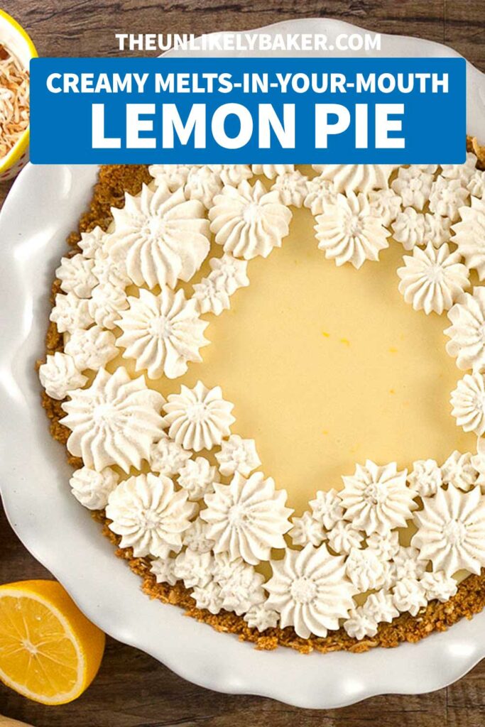 Easy Meyer Lemon Pie - Sweet and Tangy
