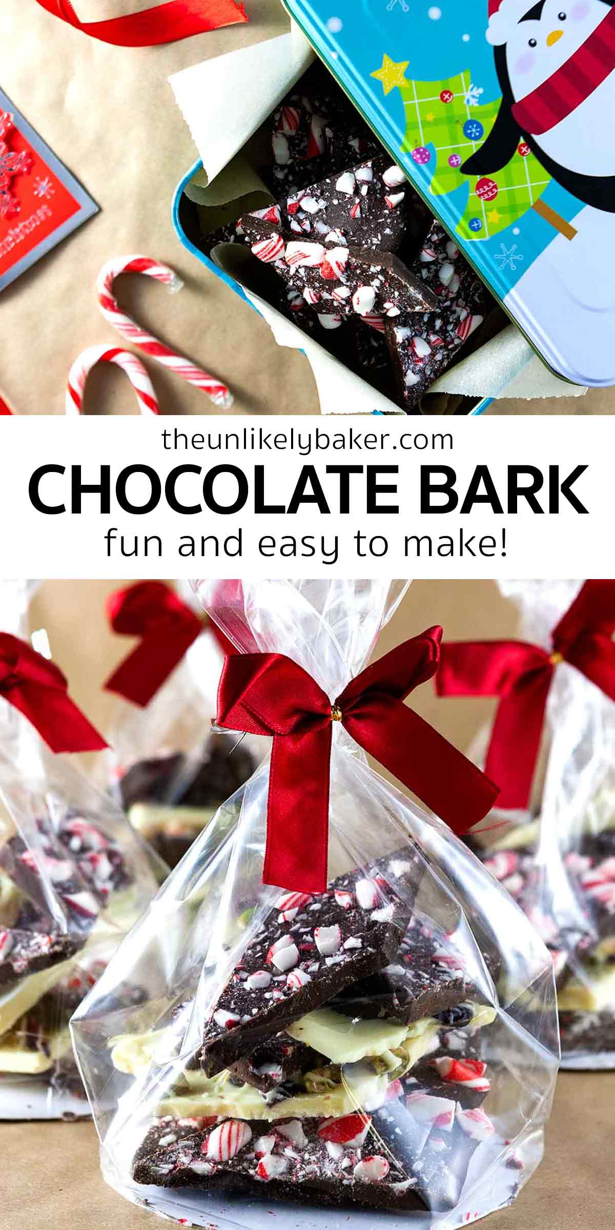 How to Make Homemade Chocolate Bark The Unlikely Baker®