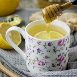 How to Make Fresh Lemon Ginger Tea