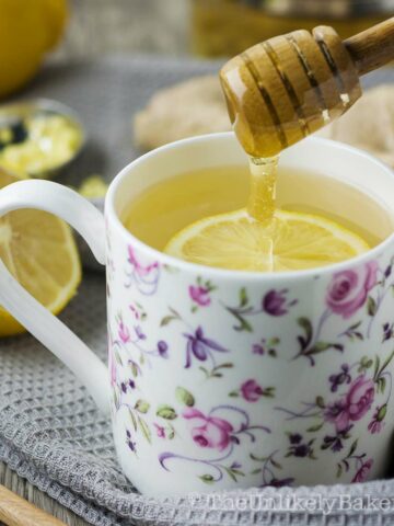 How to Make Fresh Lemon Ginger Tea