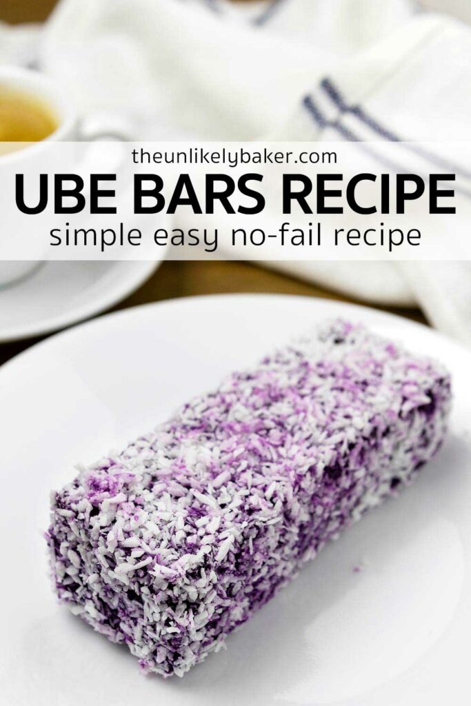 No-Fail Ube Bars Recipe