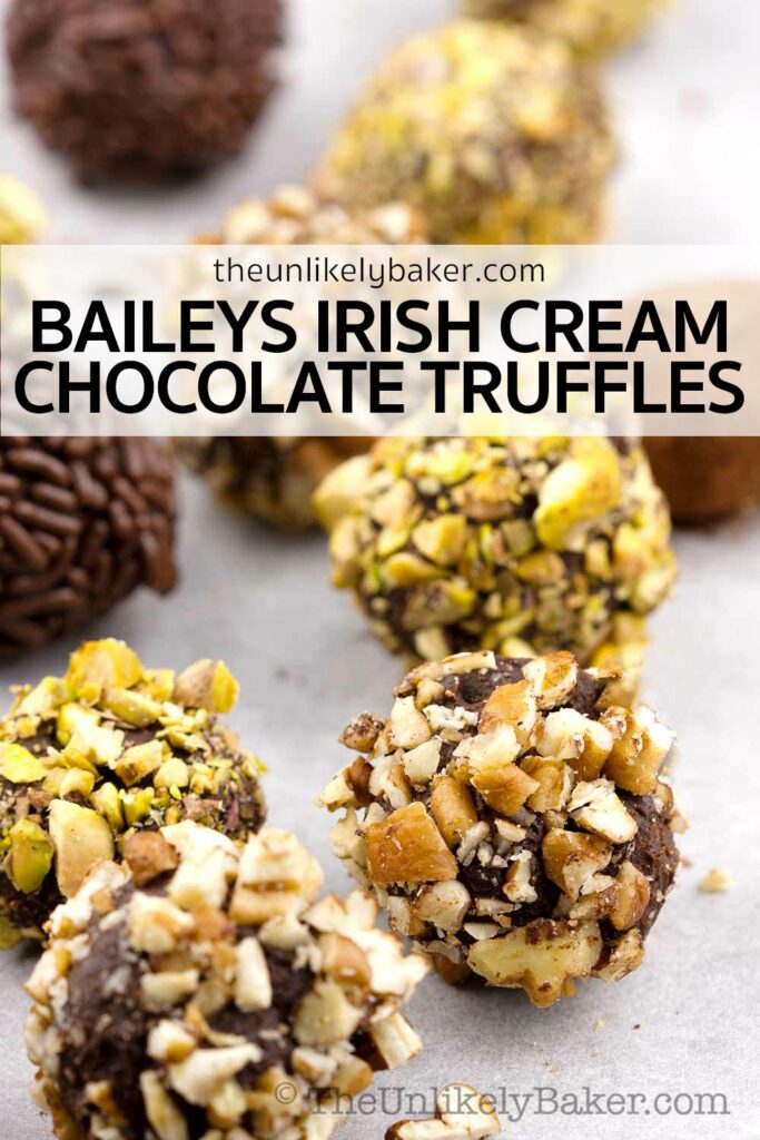 Baileys Irish Cream Chocolate Truffles