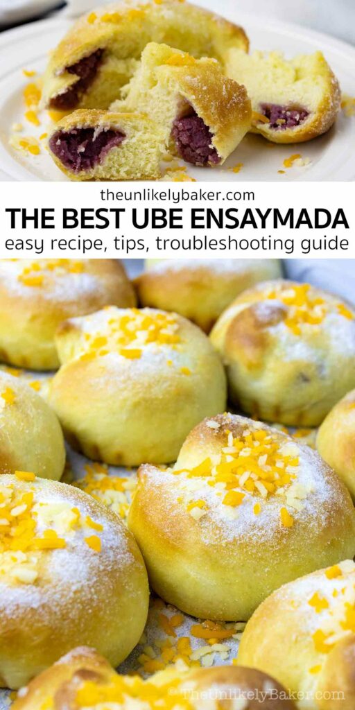 Pin for Ube Ensaymada (Easy Recipe, Tips and More).