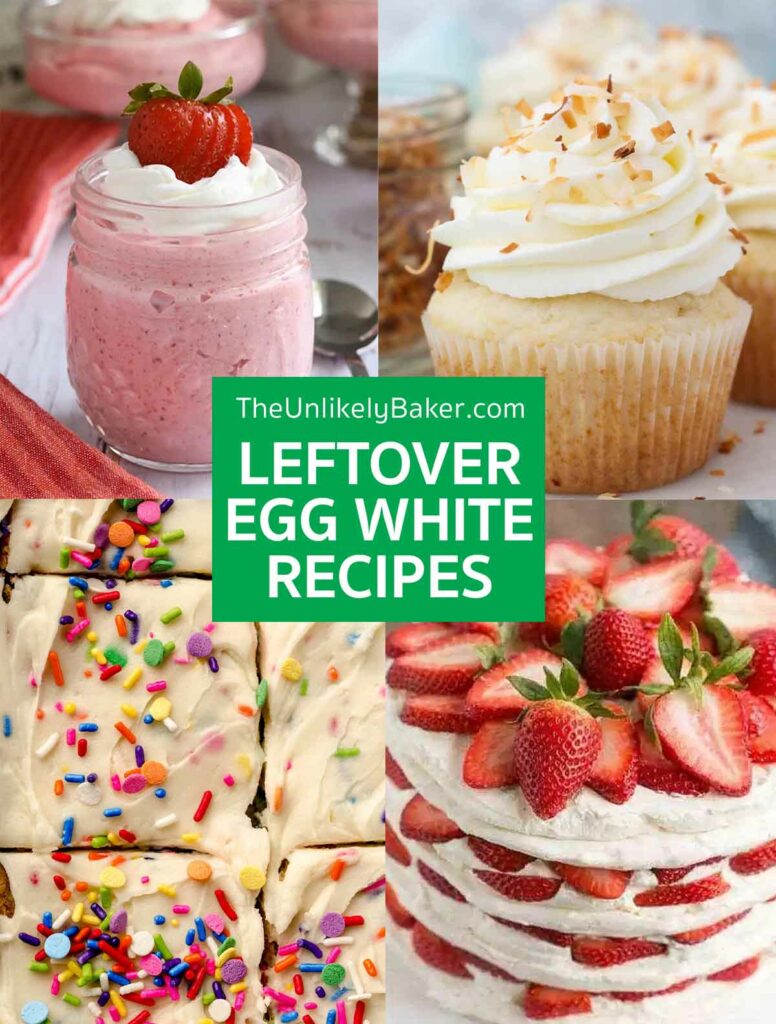 Pin for What to do with Leftover Egg Whites.
