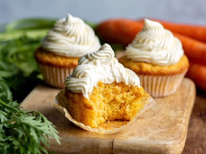 Image for Carrot Cupcakes with Orange Icing