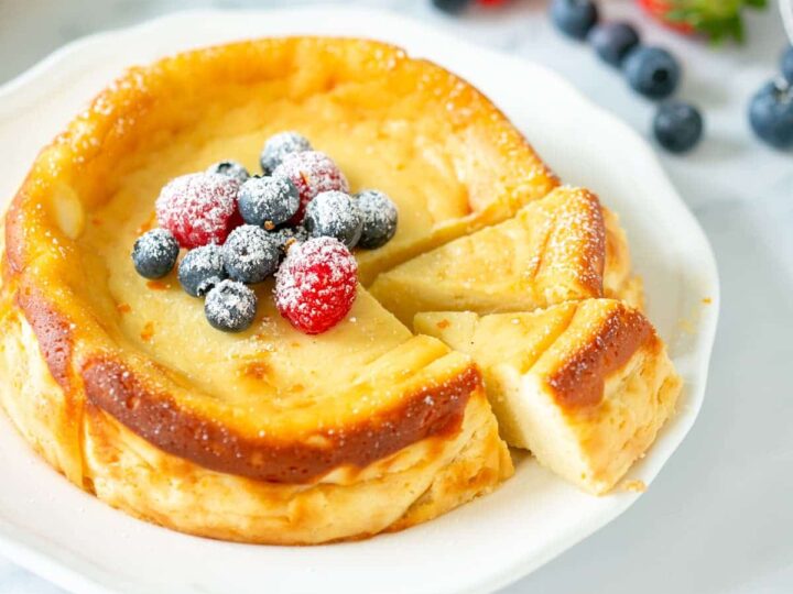 Image for Magic Baked Cheesecake - 3 Ingredients!