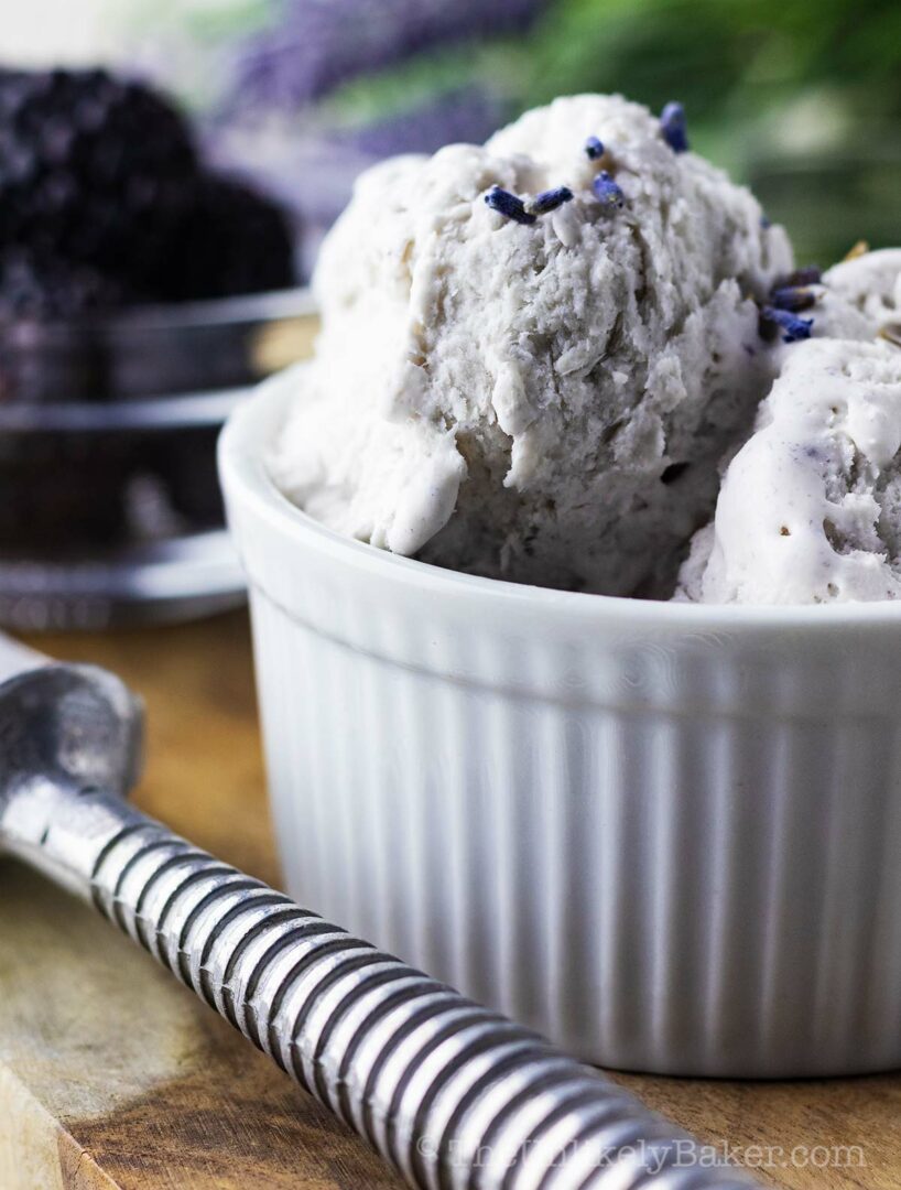 Lavender Ice Cream