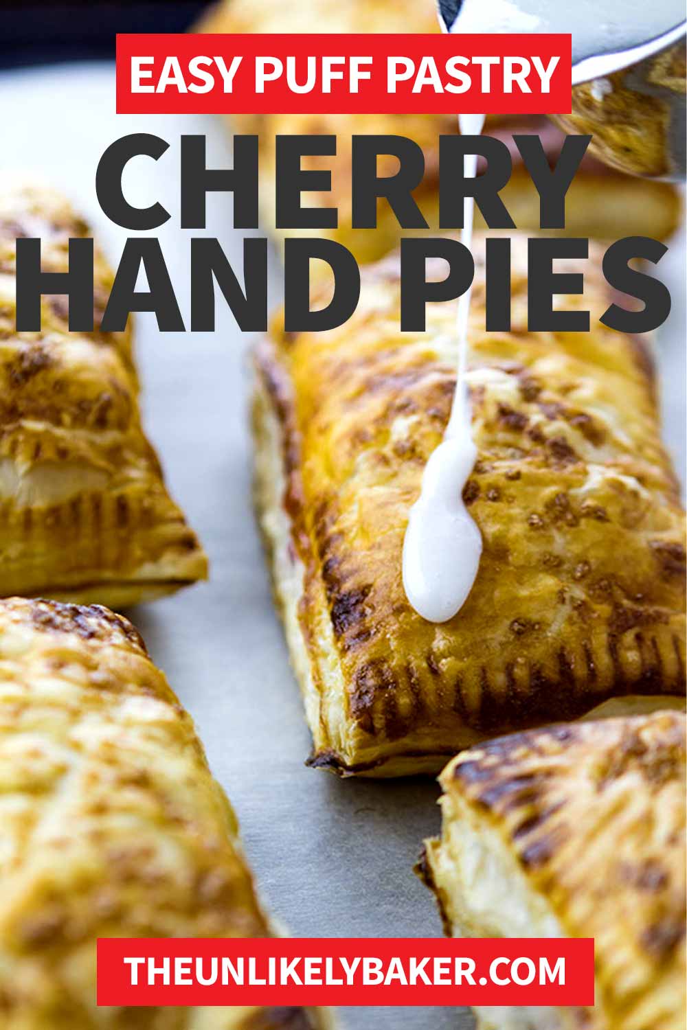 Easy Puff Pastry Cherry Hand Pies