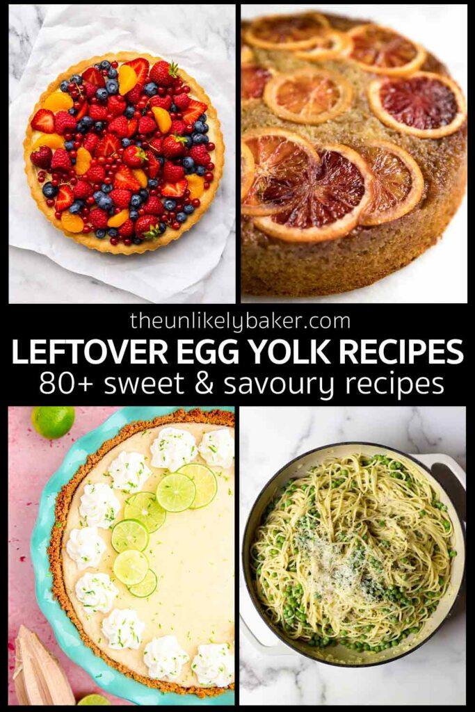 Pin for 80+ Leftover Egg Yolks Recipes.