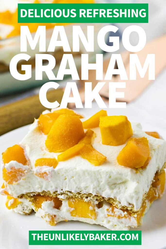 Pin for Mango Graham Cake.