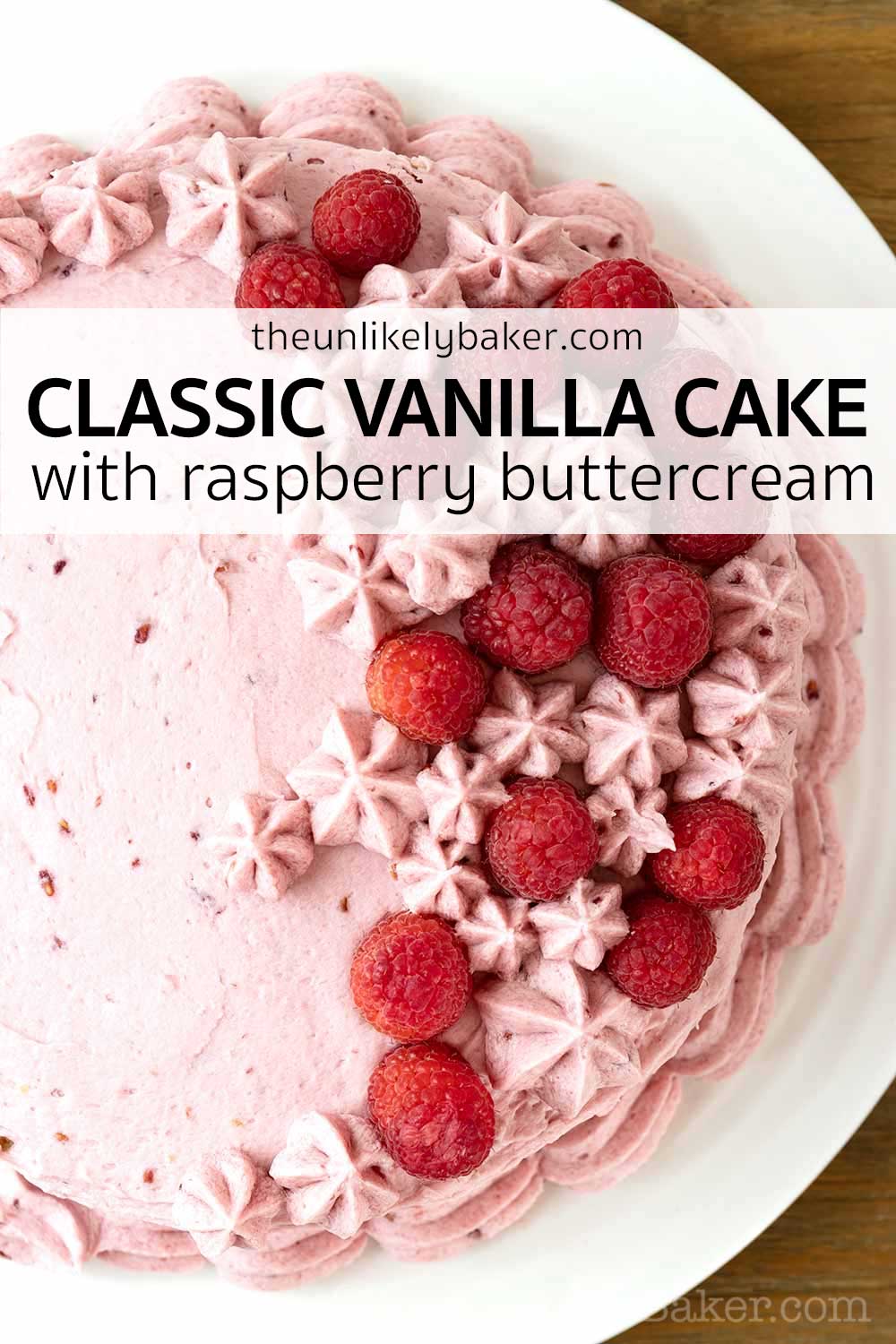Raspberry Vanilla Cake