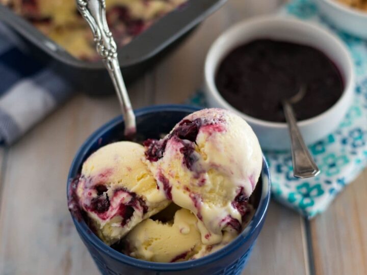 Image for Blueberry Cheesecake Ice Cream
