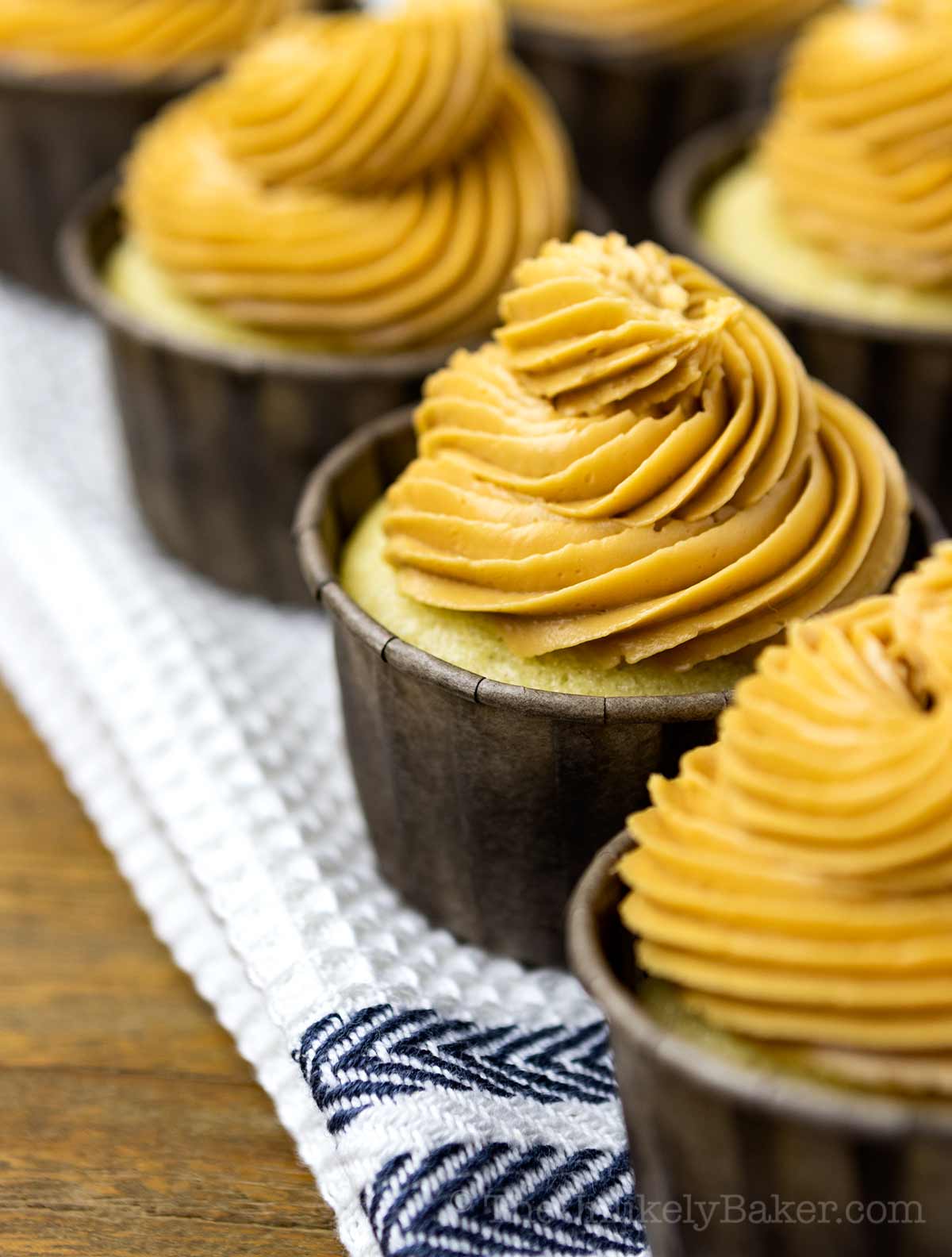 Free image of Making a batch of fairy cakes in the kitchen