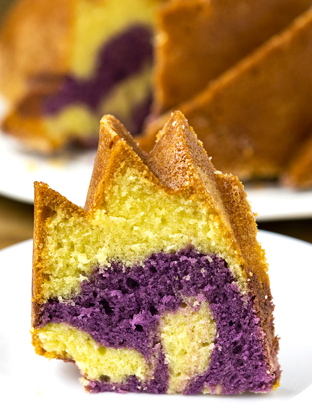 Ube Pound Cake