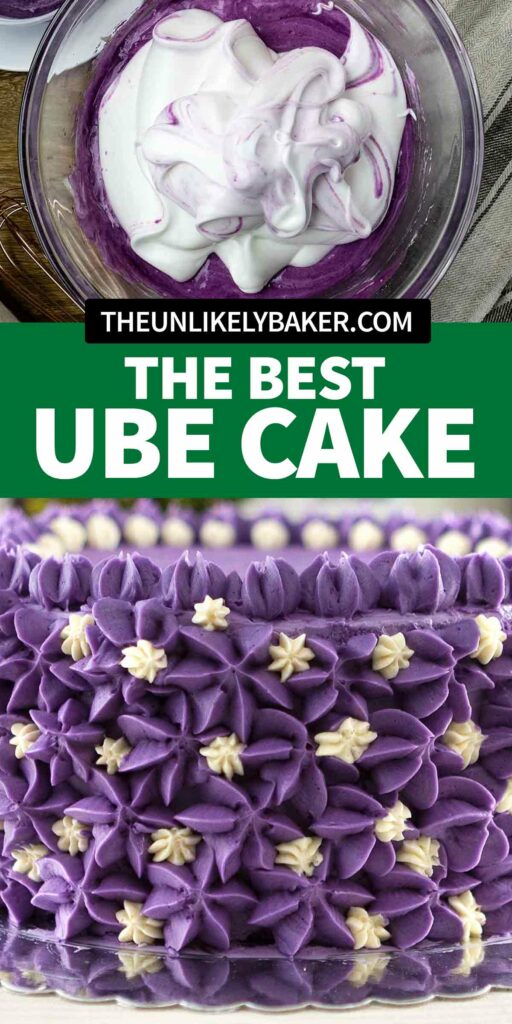 Pin for The Best Ube Cake — Soft Fluffy Moist Filipino Cake.