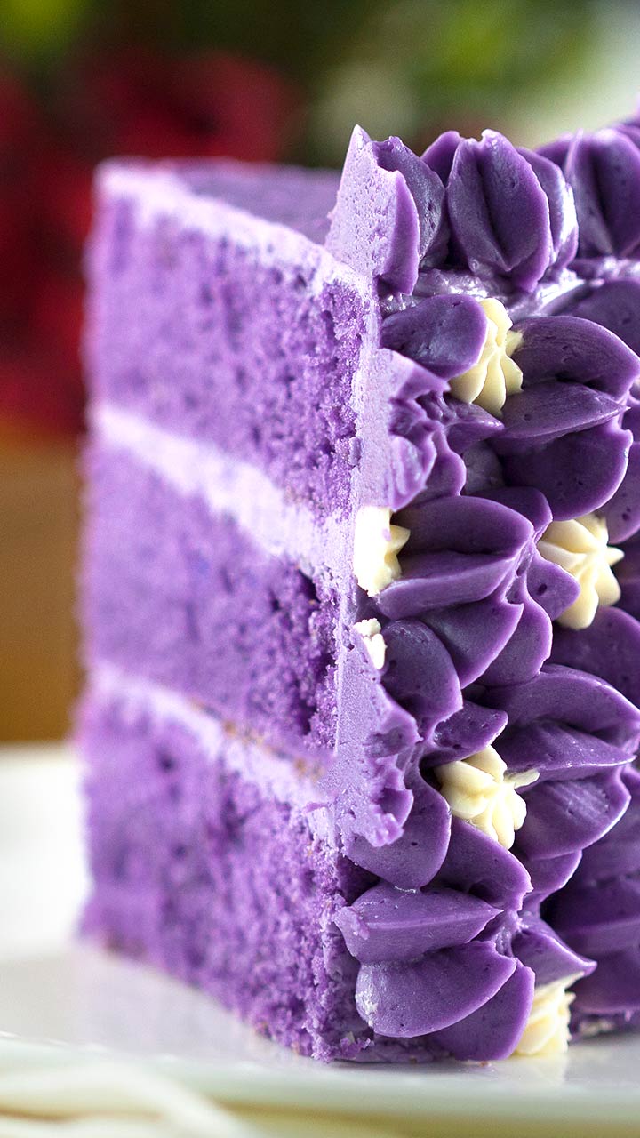 Ube Tres Leches Cake — The Sweet & Sour Baker