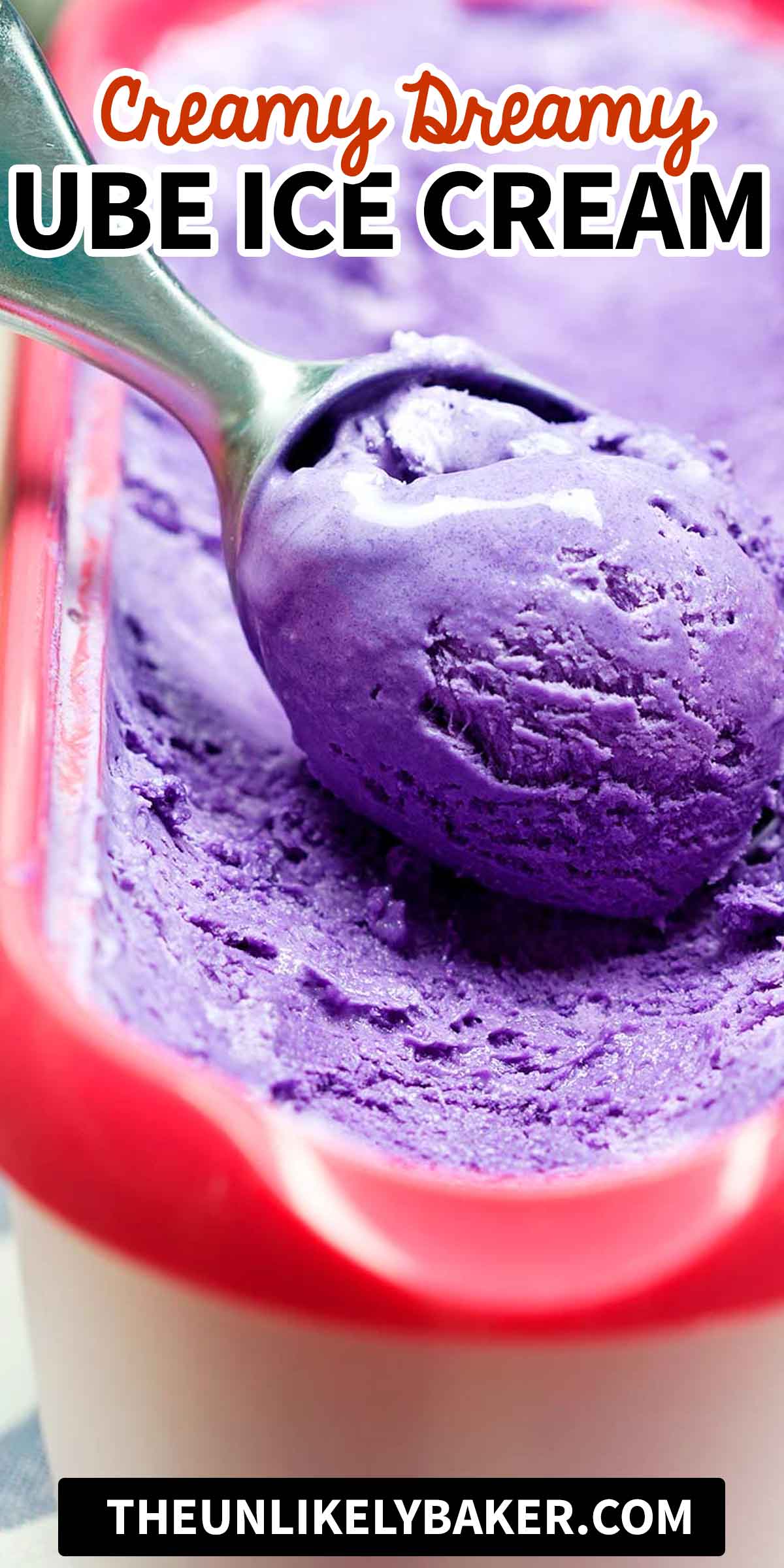 Ube Ice Cream The Unlikely Baker®