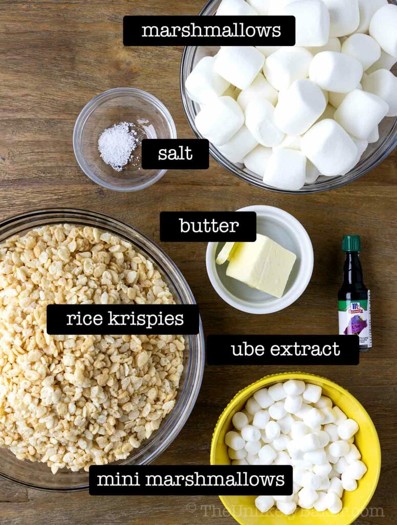 Ube Rice Krispies - The Unlikely Baker®
