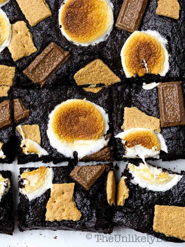 Salted Caramel Cream Cheese Brownies