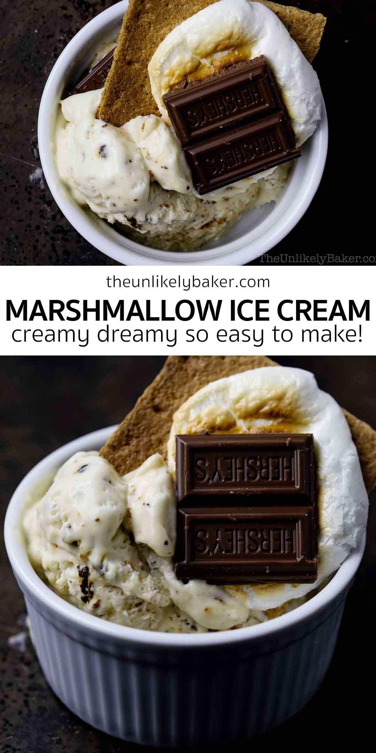 Marshmallow Ice Cream The Unlikely Baker®