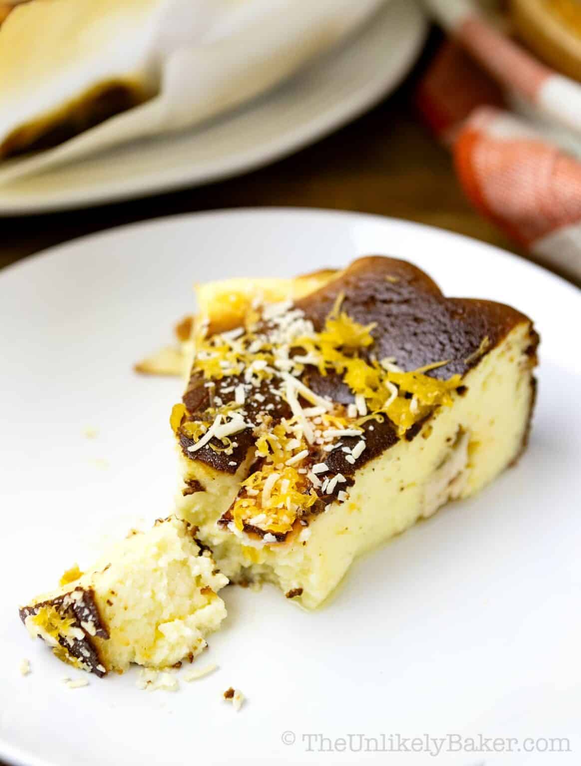 Bibingka Cheesecake - The Unlikely Baker®