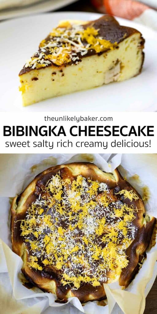Pin for Bibingka Cheesecake Recipe.