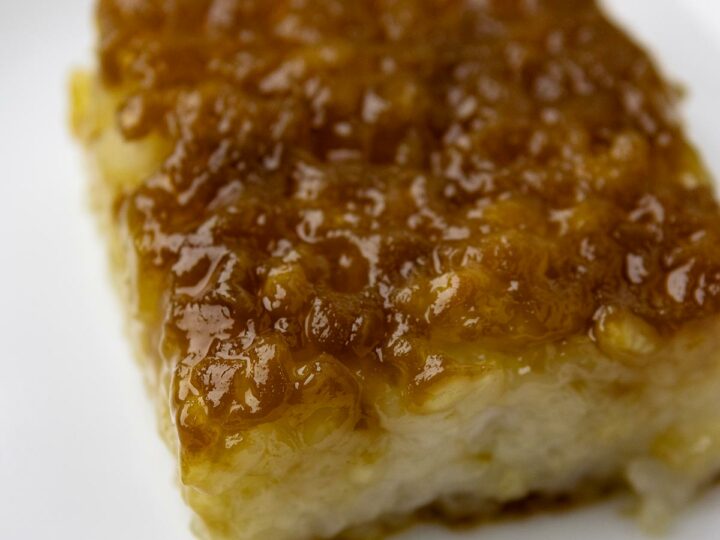 A slice of bibingkang malagkit.