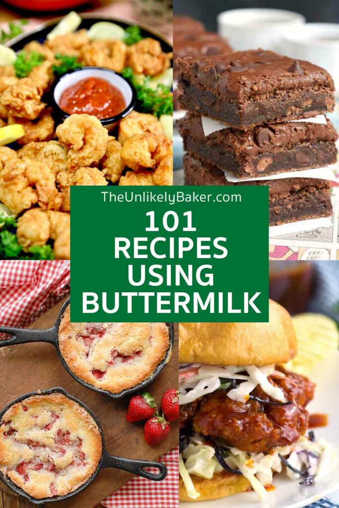 Pin for 101 Recipes That Use Buttermilk.