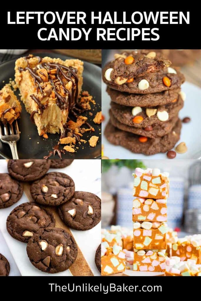 Pin for Leftover Halloween Candy Recipes.