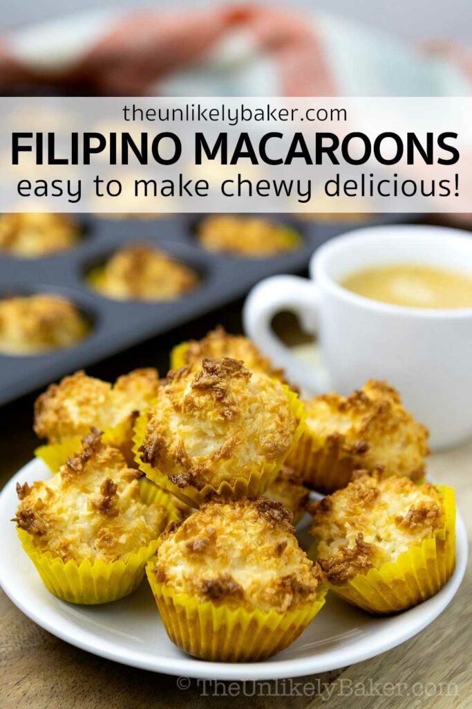 Pin for The Best Coconut Macaroons - Filipino Recipe.