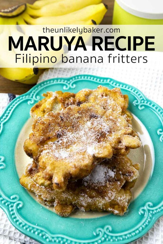 Pin for Maruya (Filipino Banana Fritters).