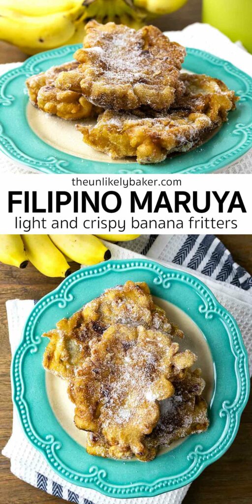 Pin for Maruya Recipe (Filipino Banana Fritters).