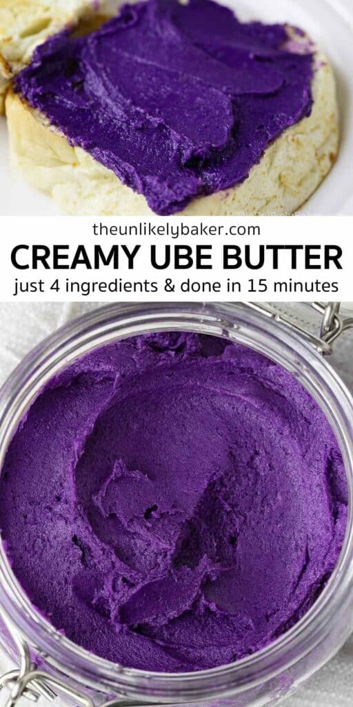 Pin for How to Make Ube Butter.