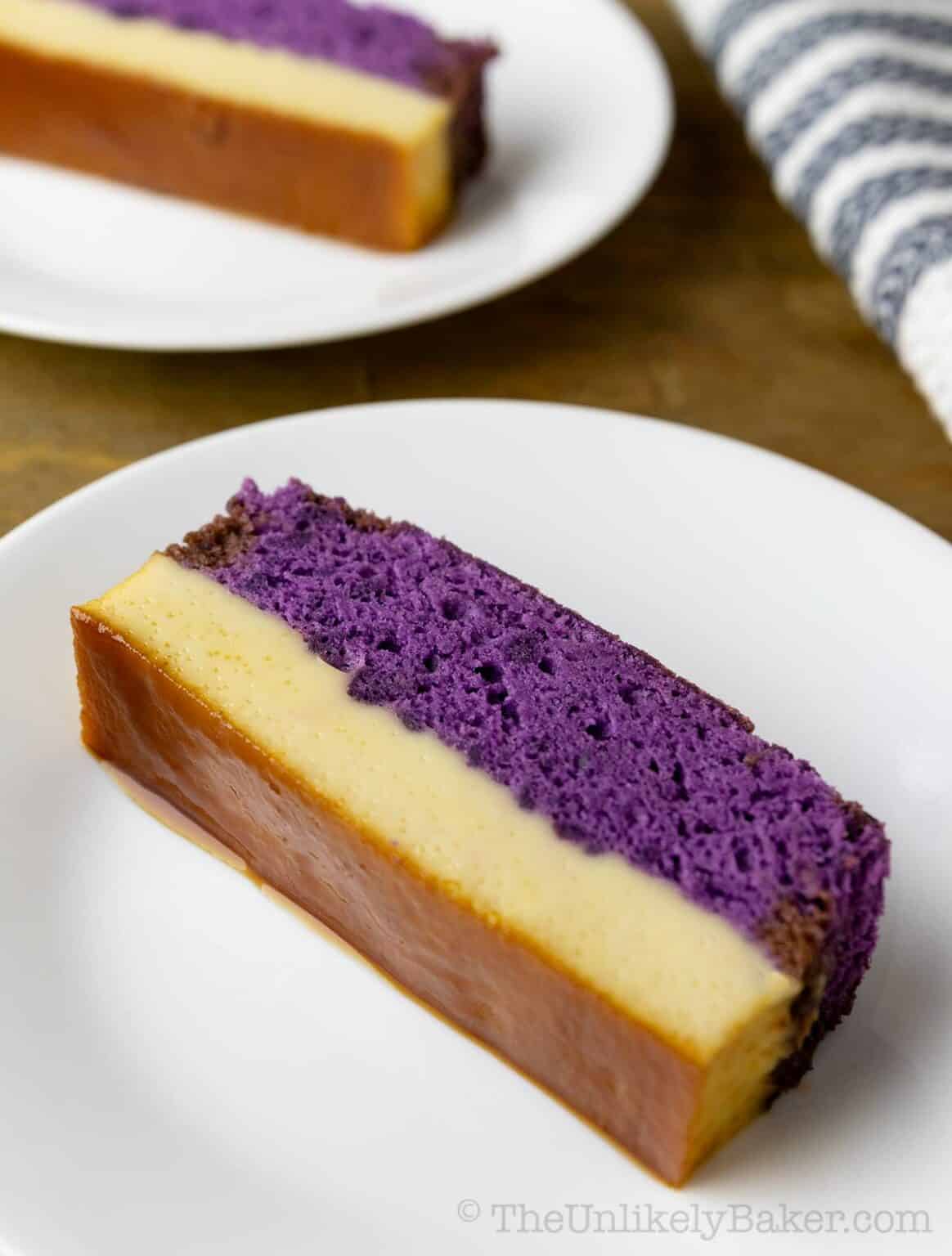 Ube Cake Flan