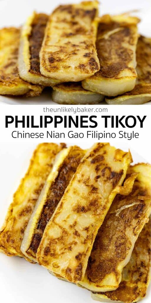 Pin for Tikoy (Nian Gao Filipino Style).