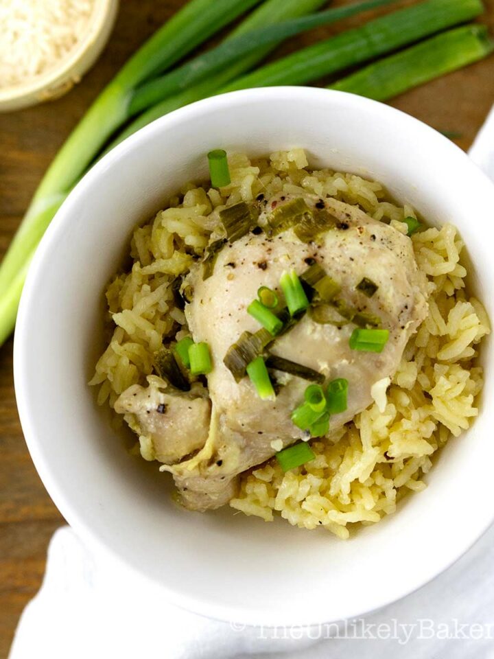 Mandu Rice Rice Cooker Mandu Rice (Dumpling Rice in Rice Cooker)