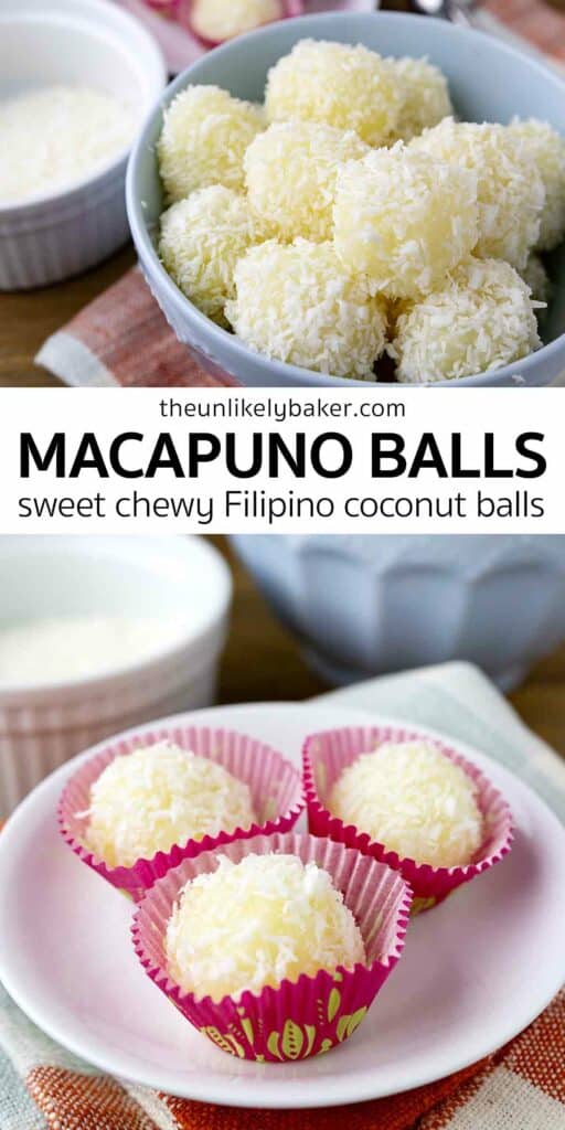 Pin for Macapuno Balls Recipe.