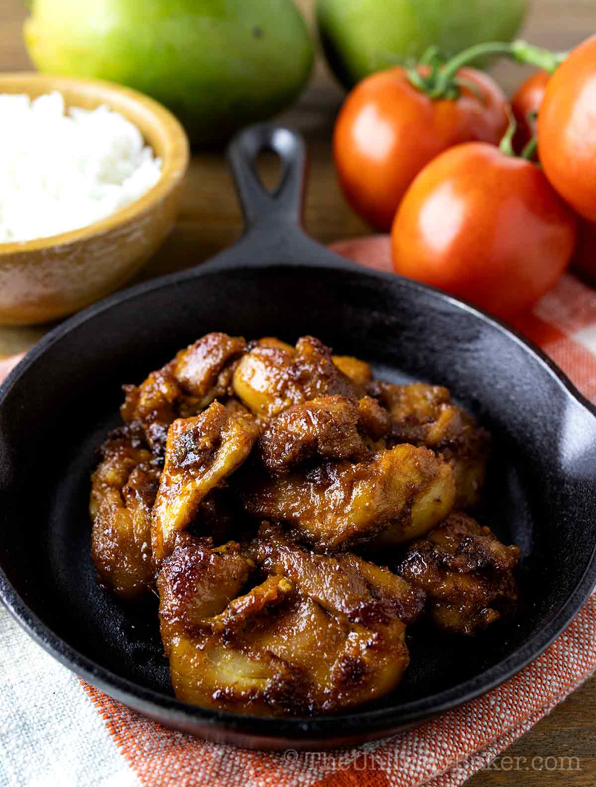 Sweet and salty tocino.