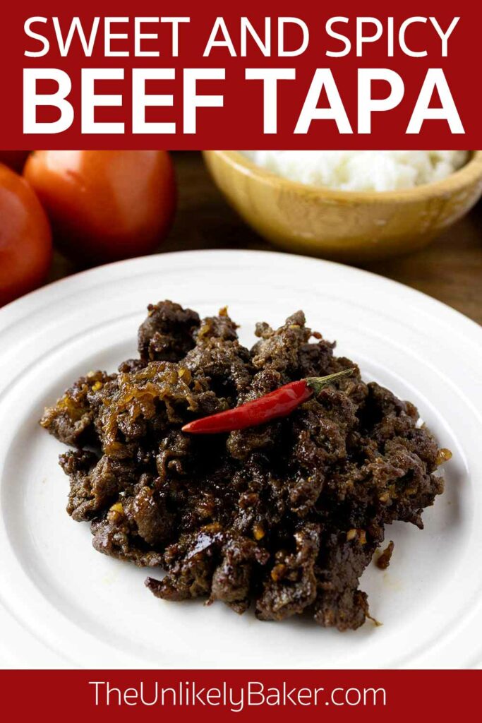 Pin for Sweet and Spicy Beef Tapa.