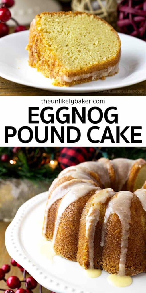 Pin for Eggnog Pound Cake.