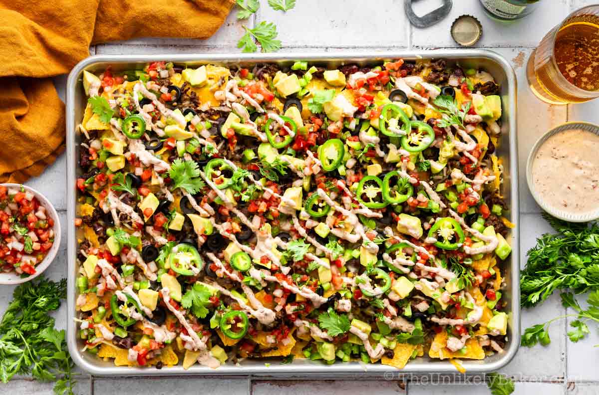 The ultimate nachos perfect for sharing.