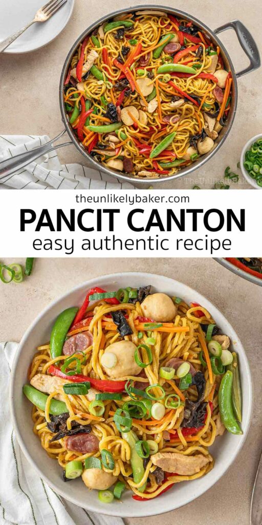 Pin for Pancit Canton Recipe.