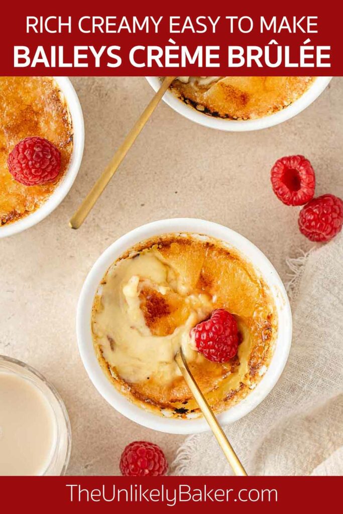 Pin for Baileys Irish Cream Creme Brulee.