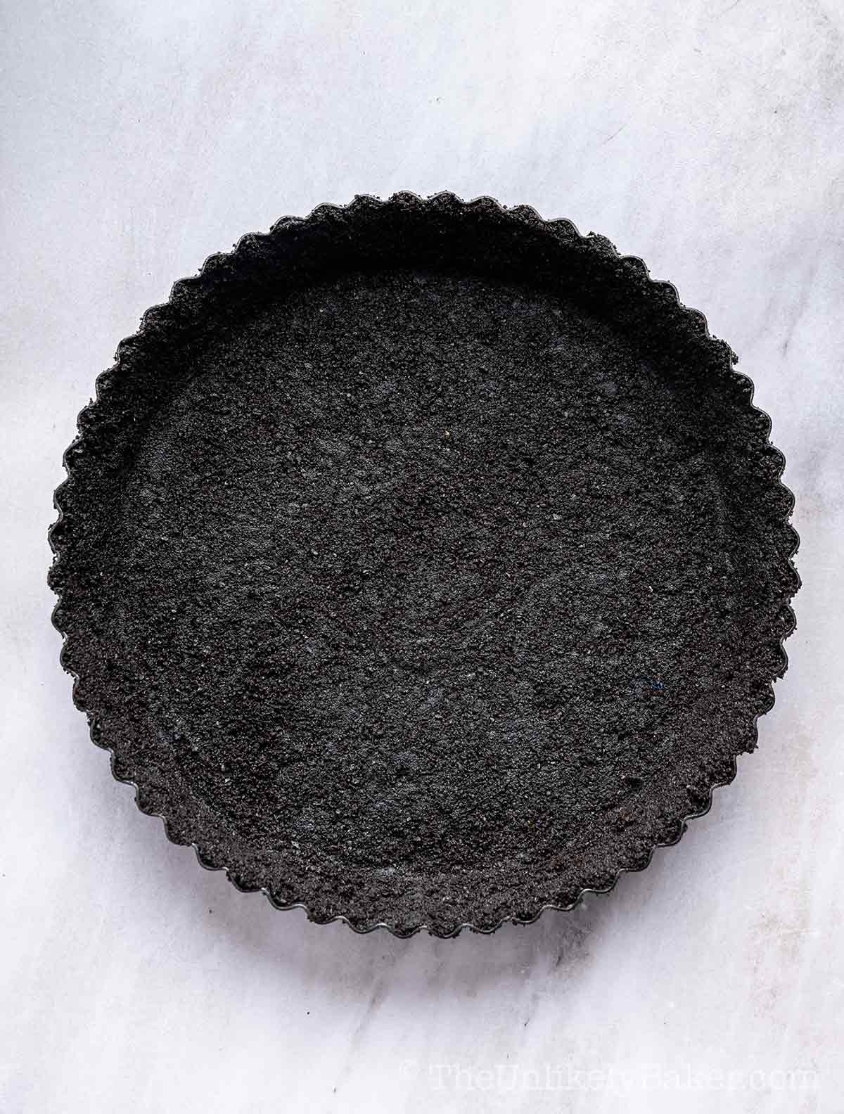 Oreo tart crust.