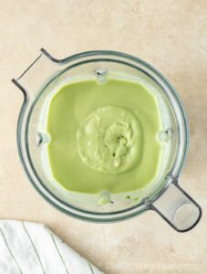 Blended ingredients.