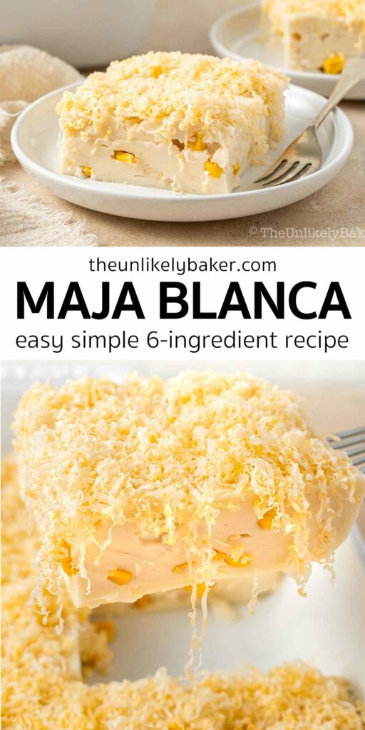 Pin for Maja Blanca Recipe.