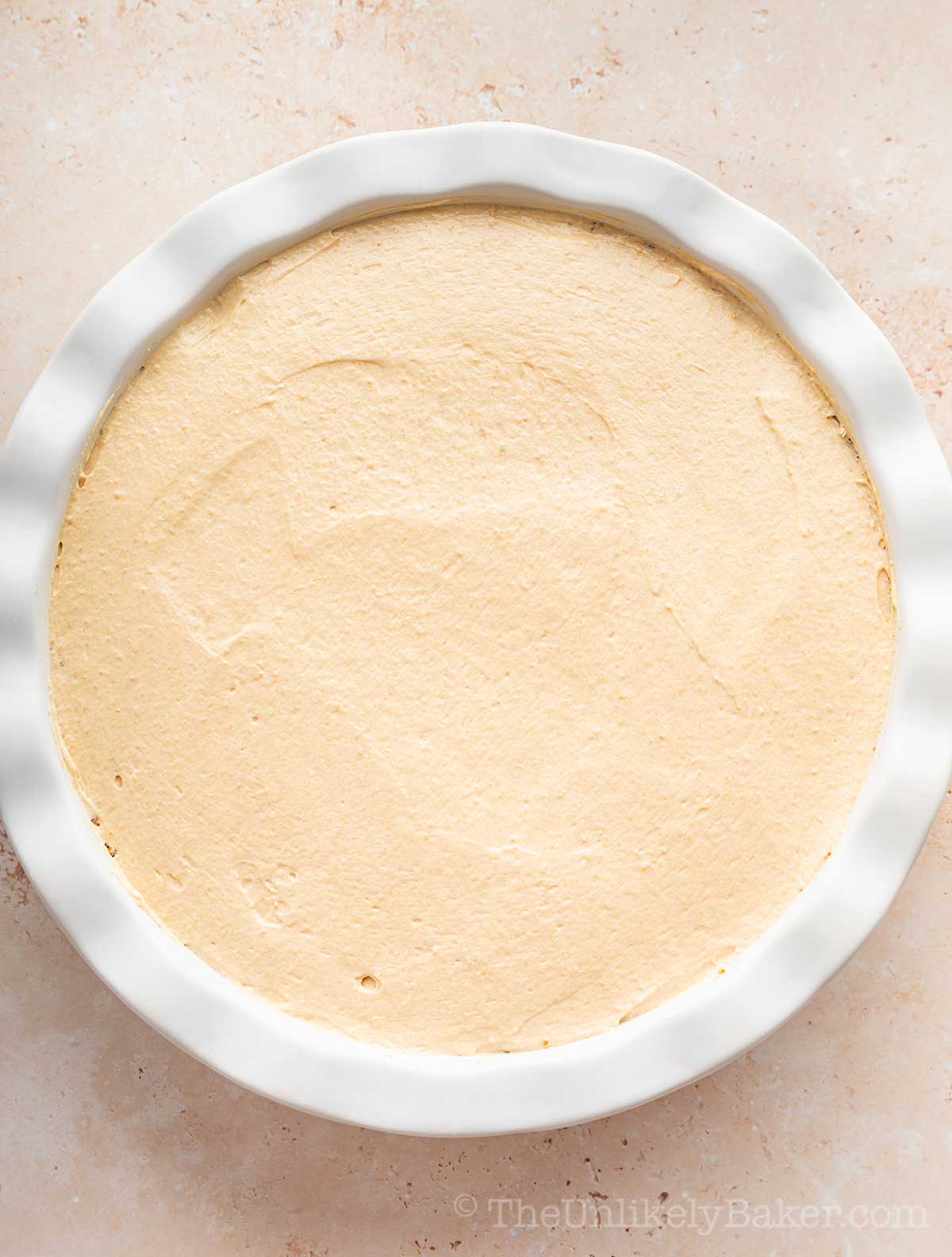 Pie filling ready to chill.